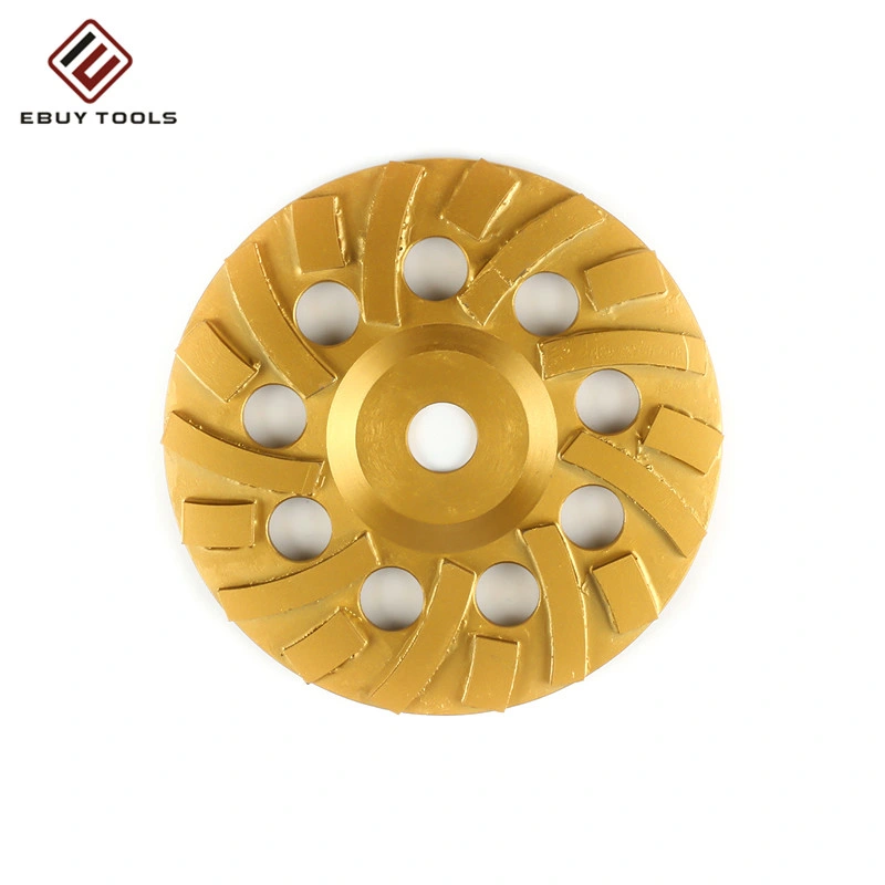 R Shape Diamond Cup Grinding Wheel Concrete Abrasive Tool